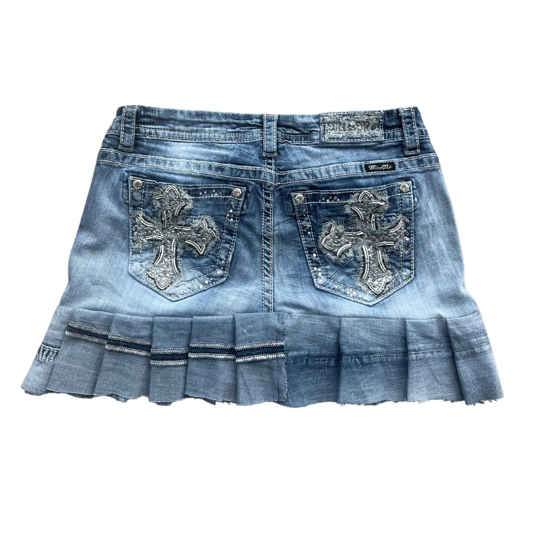 BIG EGO DENIM SKIRT .1