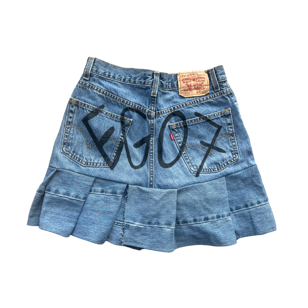 BIG EGO DENIM SKIRT .4